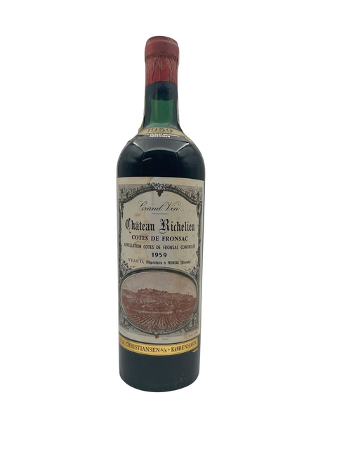 Château Richelieu Côtes de Fronac 1959