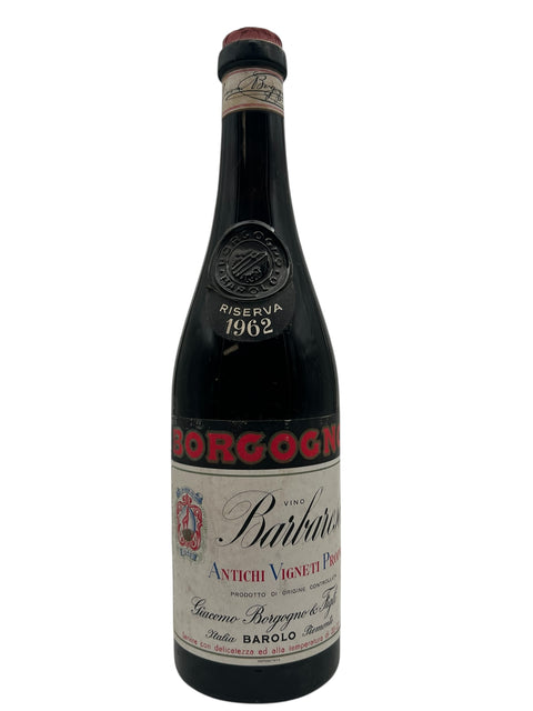 Barbaresco Antichi Vigniti Giacomo Borgno 1962 Riserva