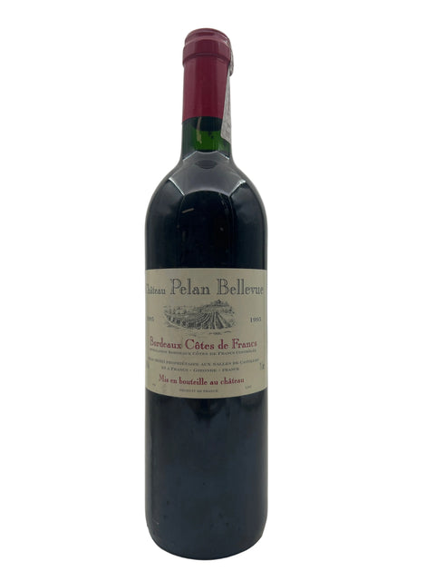 Bordeaux Côtes de Francs Château Pelan Bellevue 1995