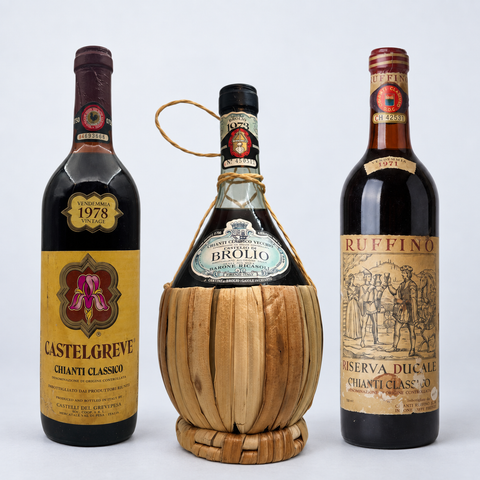 Chianti 1970-luvulta Maistelulaatikko