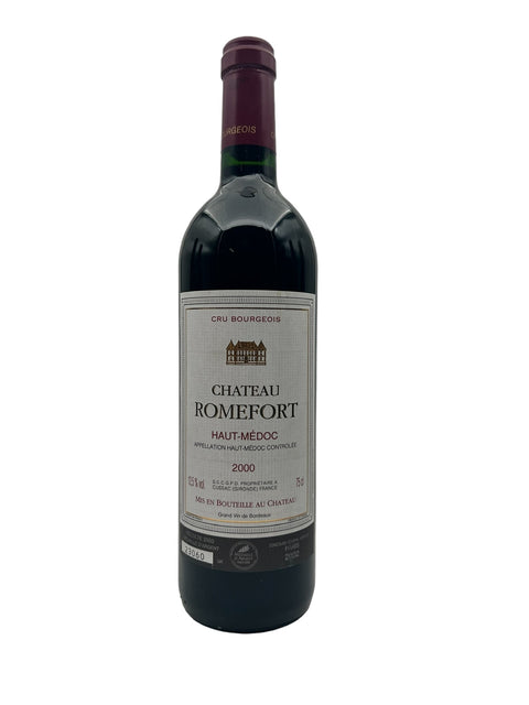 Chateau Romefort Haut-Médoc 2000