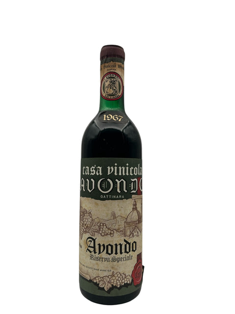 Casa Vinicola Avondo Gattinara Riserva -opinto 1967