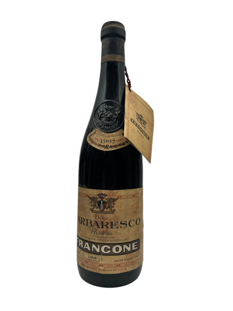 Barbaresco Riserva 1967 Francone