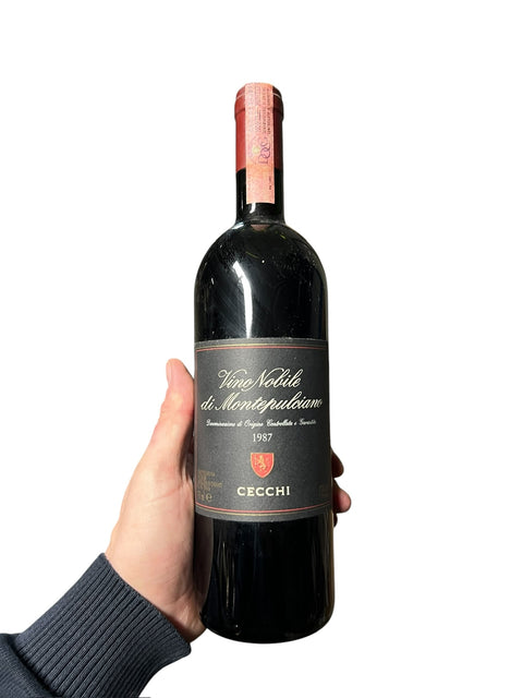 Vino Nobile Di Montepulciano 1987 Cecchi