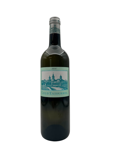 Pullo Cos d'Estournel Château 2014 punaviiniä