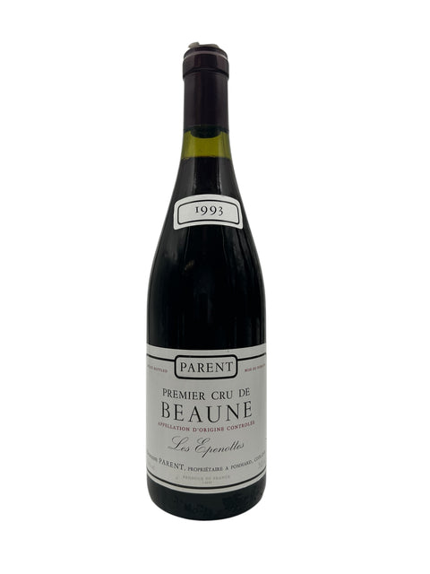 Les Epenottes 1993 Premier Cru -punaviini vanhemmalta