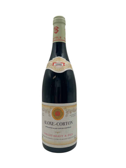 Pullo Aloxe-Corton 1998 Tollot-Beaut & Filsiltä