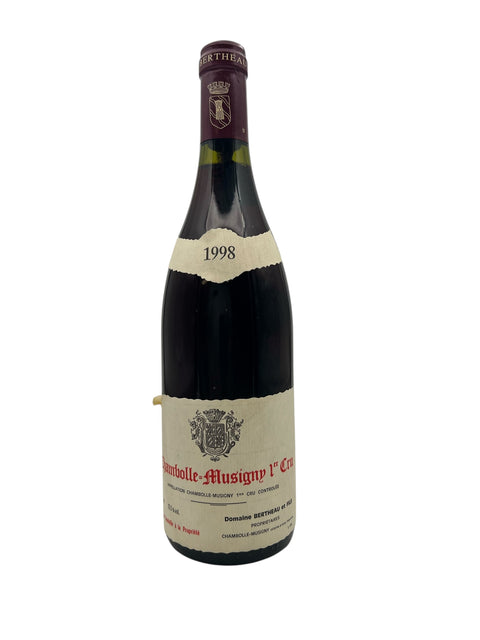 Pullo Chambolle-Musigny 1er Cru 1998 Domaine Bertheaulta