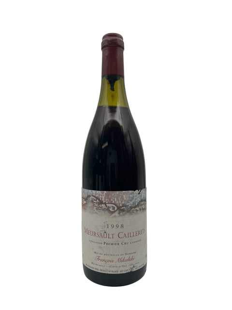 Pullo Meursault Cailleretsia François Mikulskilta 1998