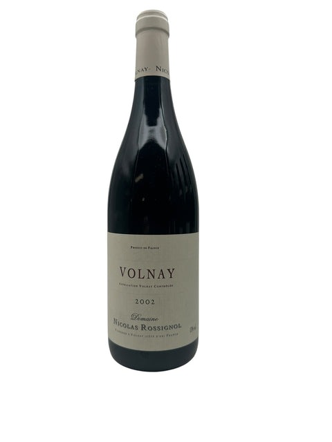 Pullo Volnay Nicolas Rossignol 2002 punaviiniä