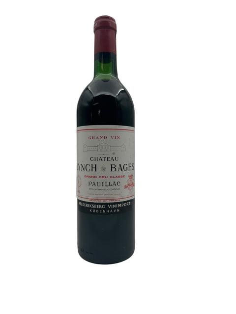 Chateau Lynch Bakes 1984 punaviinipullo Pauillacilta