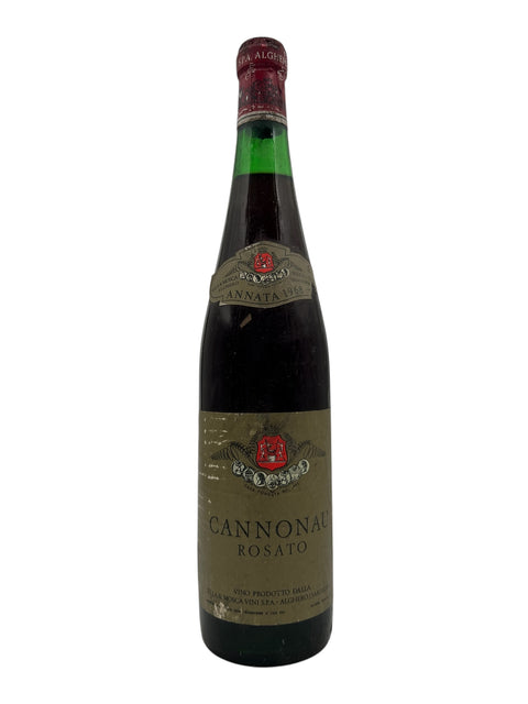 Cannonau Rosato -pullo Sella e Moscasta, 1968