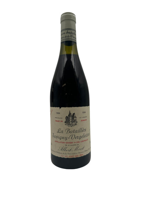 Pullo Savigny Vergelesse Albert Moret 1994 punaviiniä