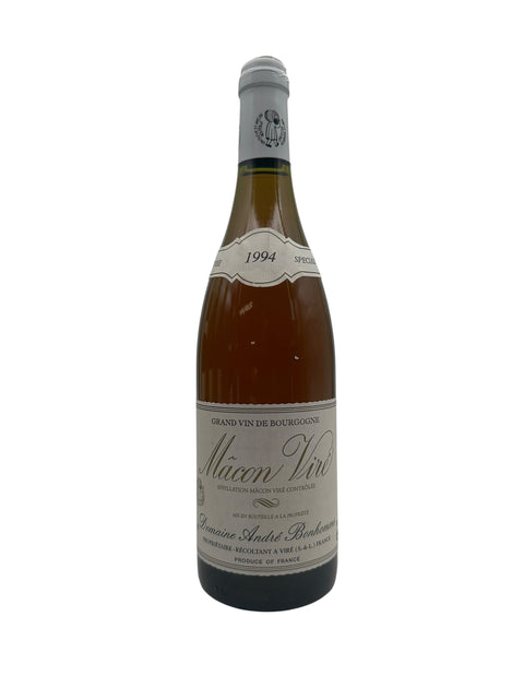 Pullo Mâcon Virét 1994 Domaine André Bonhommelta