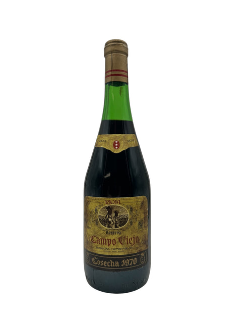 Pullo Campo Viejo Bodegas Campo Viejo 1970 punaviiniä