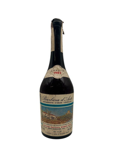 Pullo Barbera d'Asti Incisa Scapaccinoa 1982