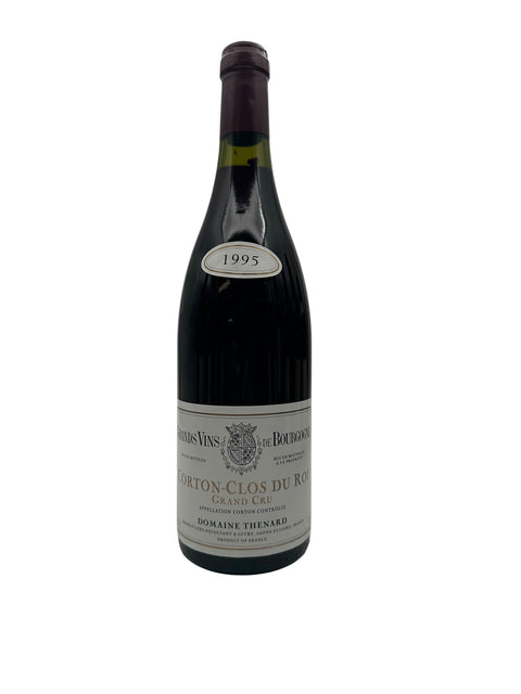 Corton Clos du Roi Domaine Thenard 1995 pullo