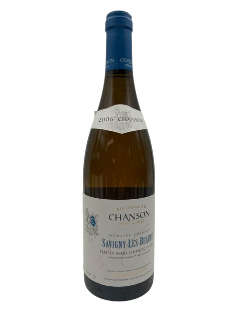 Pullo Savigny-Les-Beaune Chanson 2006 valkoviiniä