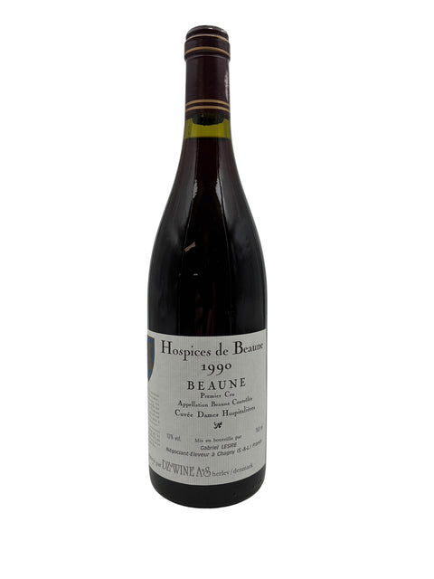 Hospices de Beaune Gabriel Leiser 1990 punaviinipullo