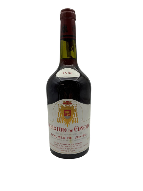 Pullo Beaumes de Veniseä 1985 Domaine de Coyeux'lta