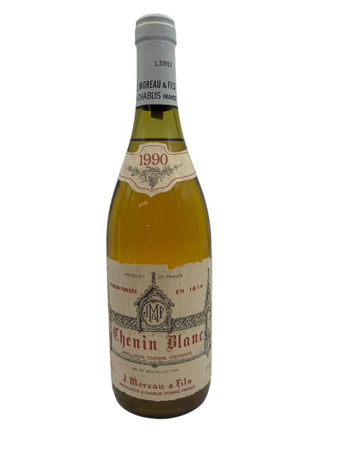 Chenin Blanc J Moreau & Fils 1990 pullo