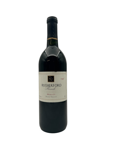 Pullo Rutherford Ranch Merlot 1997 Napa Valleystä