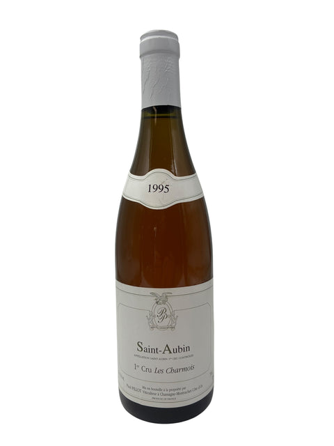 Pullo Saint-Aubin Premier Cru Les Chamois -valkoviiniä 1995