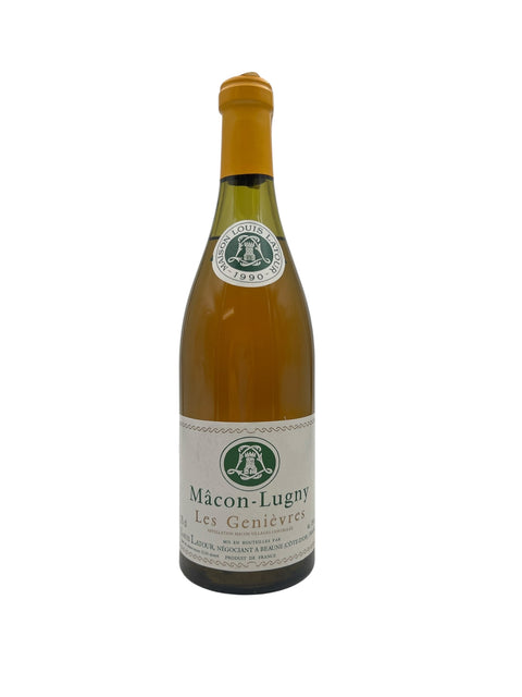 Pullo Mâcon-Lugny Louis Latour 2019 valkoviiniä