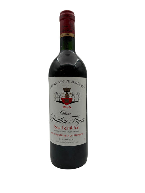 Pullo Château Pavillon Figeac 1985 Saint-Émilion Grand Cru