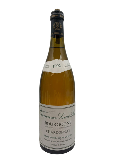 Bourgogne Domaine Saint Prix 1992 pullo