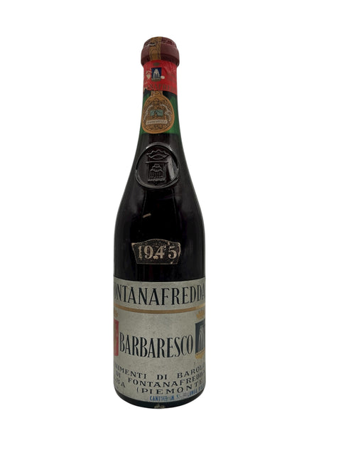 Pullo Barbaresco Fontanafredda vintagea 1945