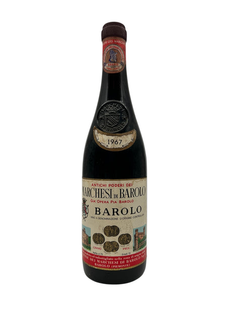 Pullo Barolo Marchesi di Baroloa 1967