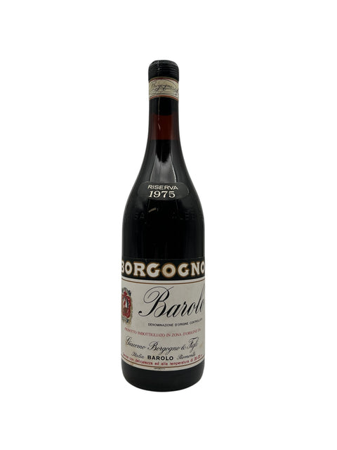 Barolo Borgogno 1978 punaviinipullo