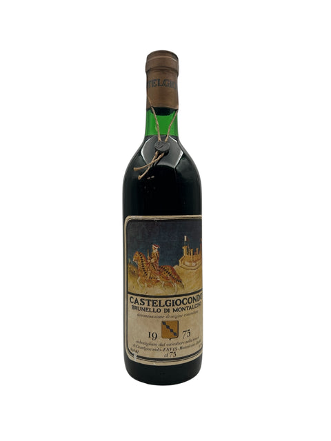 Pullo Brunello di Montalcino Castelgiocondoa 1975