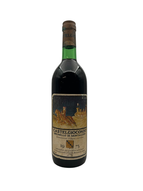 Pullo Brunello di Montalcino Castelgiocondoa 1975