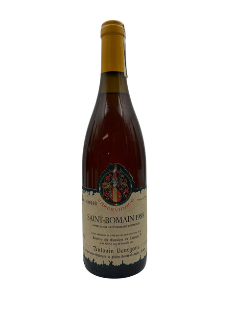 Pullo Saint Romain vintagea 1988 Antonin Bourgeois'lta