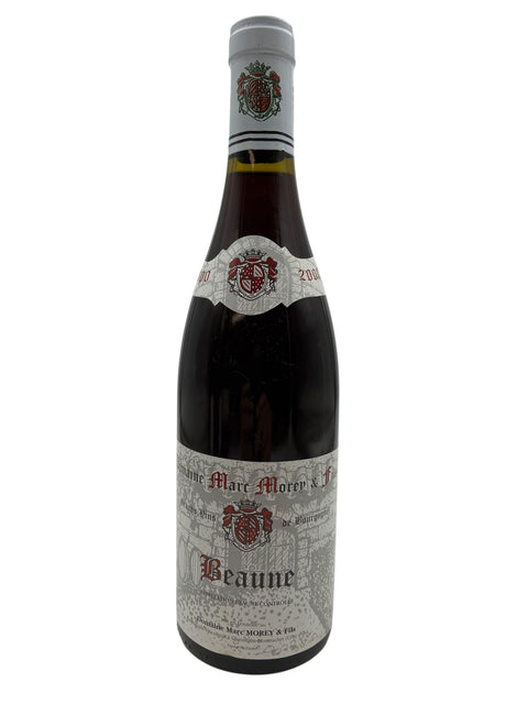 Pullo Beaune Domaine Marc Morey 2000 punaviiniä