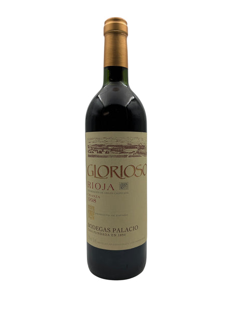 Pullo Glorioso Riojaa 1998 Bodegas Palaciosta