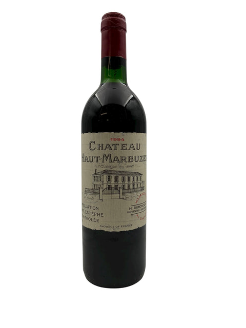 Pullo Chateau Haut-Marbuzet 1994 -punaviiniä Bordeaux'sta