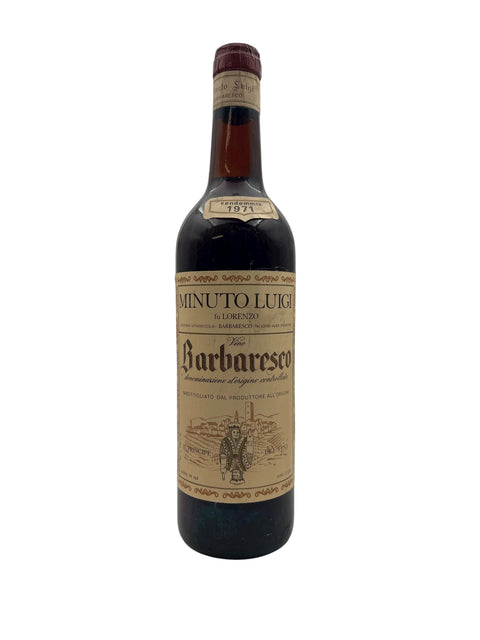 Pullo Barbaresco Minuto Luigi 1971