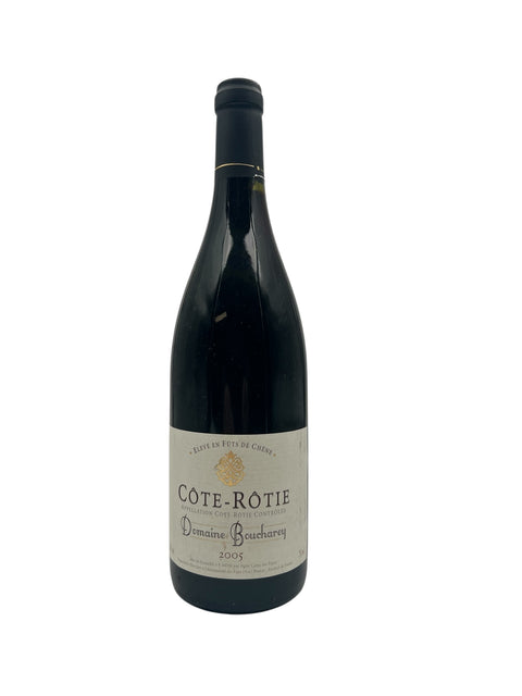 Pullo Côte-Rôtie Domaine Bouchaud 2005 punaviiniä