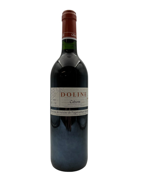 Pullo Doline-punaviiniä Cahors 2004