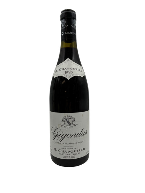 Gigondas M. Chapoutier 1995 pullo