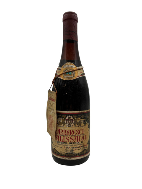 Pullo Barbaresco Alissano Luigi Calissano -vintagea 1966