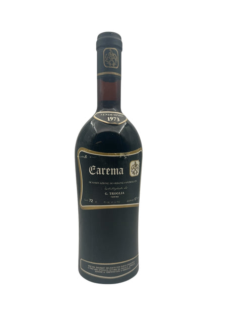 Pullo Carema G. Troglia 1973 punaviiniä