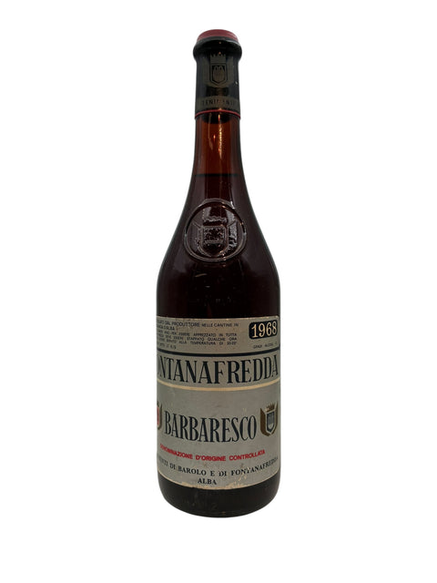 Pullo Barbaresco Fontanafredda vintagea 1968