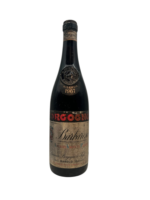 Vintage Barbaresco Borgogno 1967 pullo