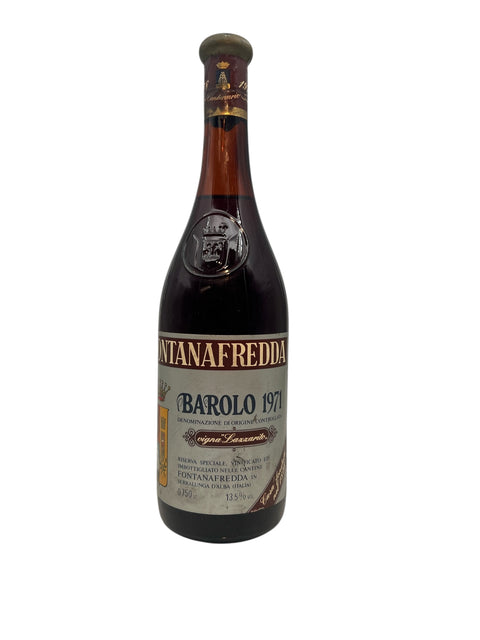 Barolo Fontanafredda 1971 pullo