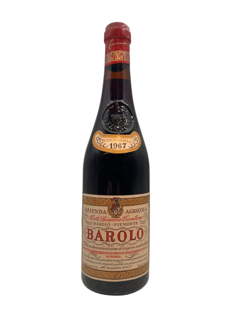 Pullo Barolo Giacomo Damilano -vintagea 1967