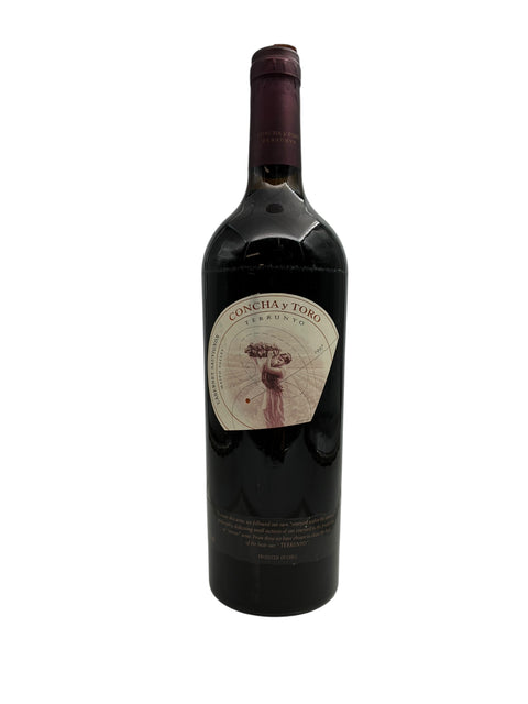 Pullo Terrunyo Concha y Toro 2019 punaviiniä
